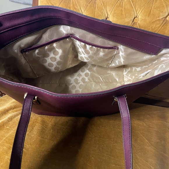 Kate Spade Deep Purple Tote Bag - Picture 8 of 10